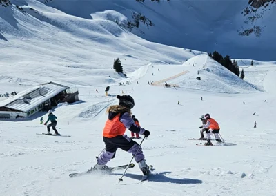 Skifahren in den Allgäuer Alpen (10-11 Jahre)